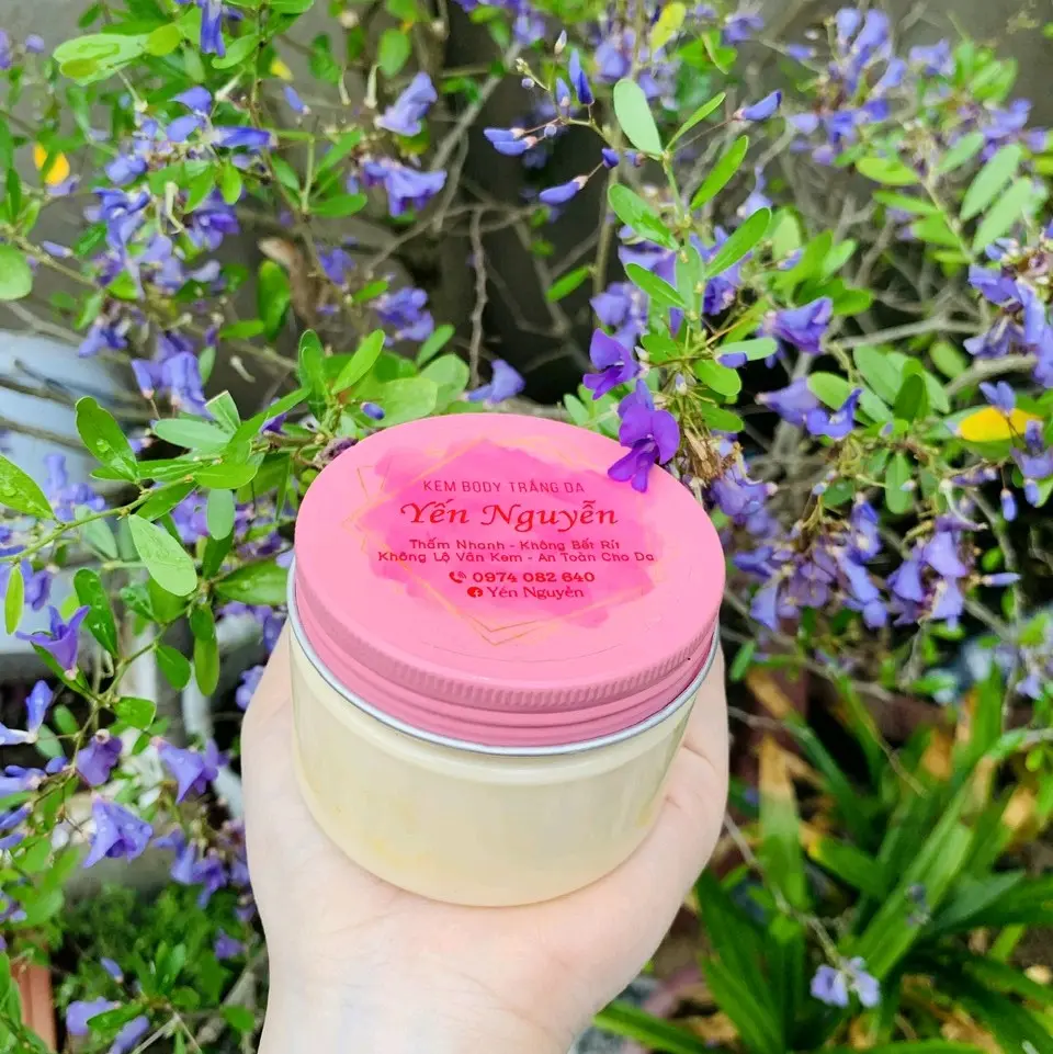 Kem Bodyy Tửa xốp TRỘN SẴN (hủ 150g) Dưỡng Ẩm Da Chăm Sóc Da trắng hồng trắng khỏe lâu dài