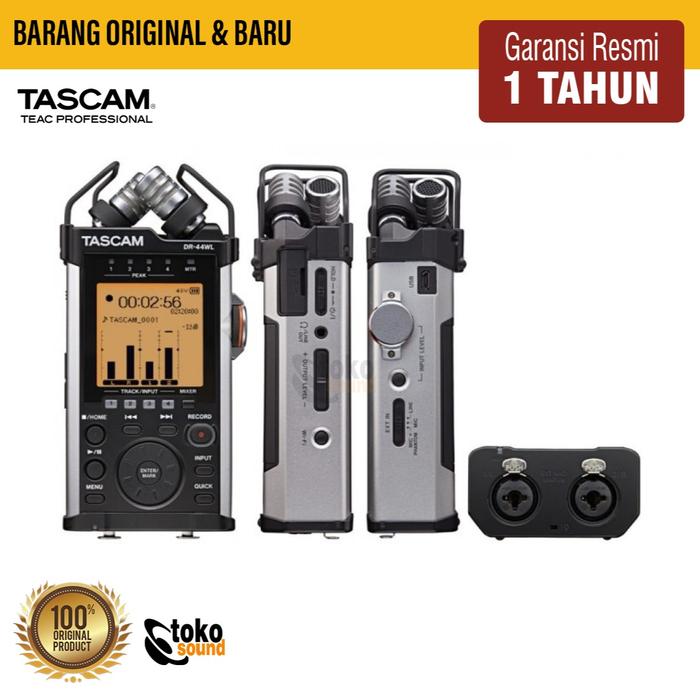 Gambar TASCAM DR-44WL Portable Handheld Recorder with Wi-Fi dari Tokosound Proaudio Kota Administrasi Jakarta Barat 5 Tokopedia