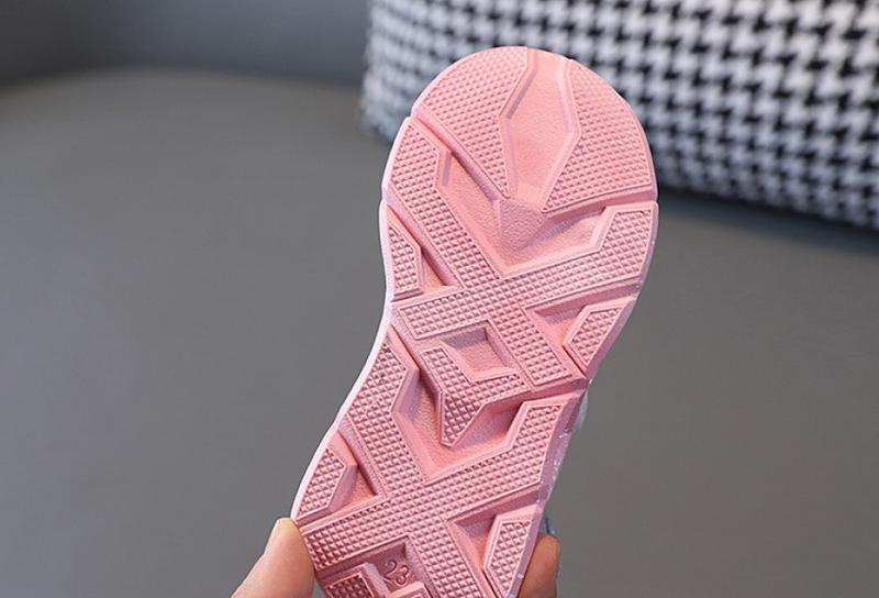 Product Introduction of with Light Girls' Shoes Spring and Autumn New Light Pumps Leather Fashionable Children's Sneakers Toddler Children Teens Princess Shoes 16