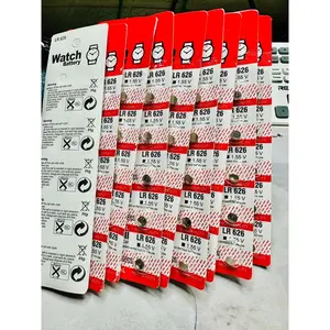 ISI 10 pcs/ LEMBAR BATRAI JAM TANGAN MAXXEEL 626 TYPE LR 626 /SR 626 SW337