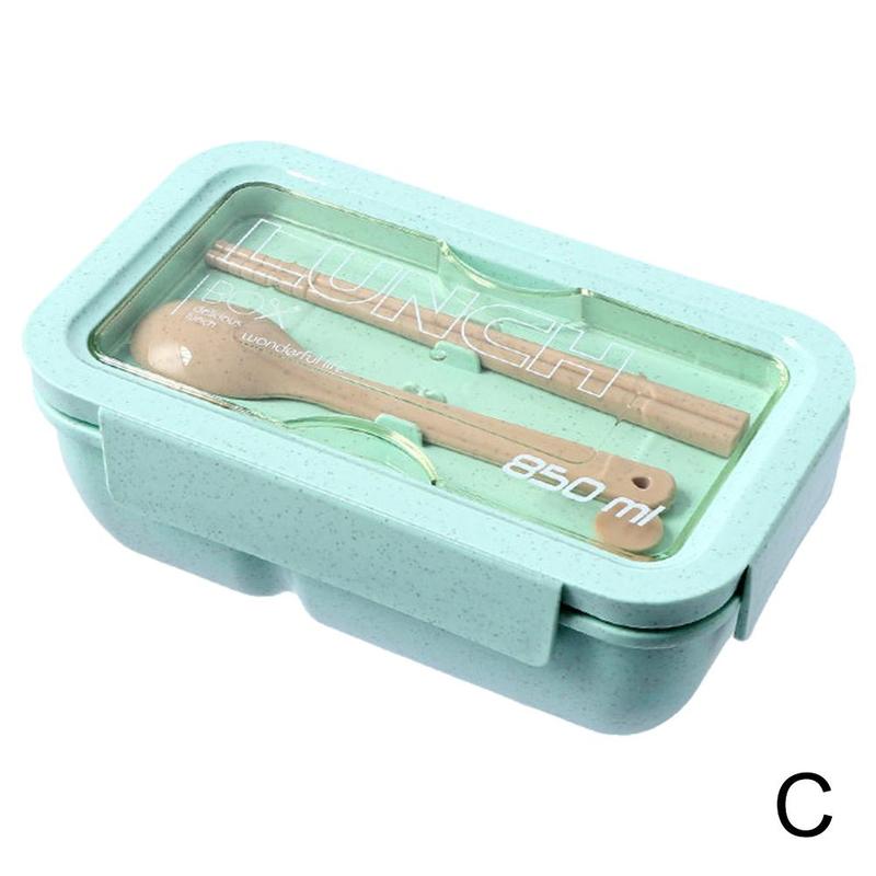 Product Introduction of 1pc Bento Box Leakproof Lunch Containers Cute Lunch Boxes For Spoon/Chopsticks Dishwasher I5X9 19