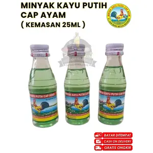 Minyak Kayu Putih Cap Ayam 25ml / 1 pcs 100% Original