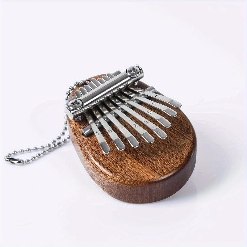 8 Keys Mini Kalimba Delicate Finger Thumb Piano Marimba Music Good ...