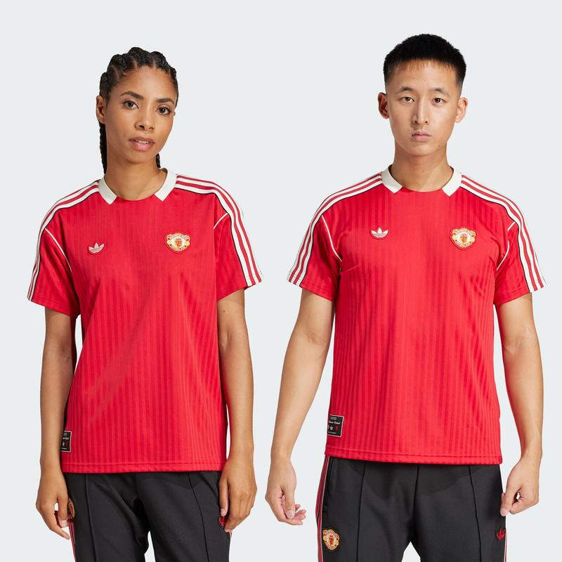 adidas Bóng đá Áo Đấu Manchester United Terrace Icons (Unisex) Unisex Đỏ JF0386