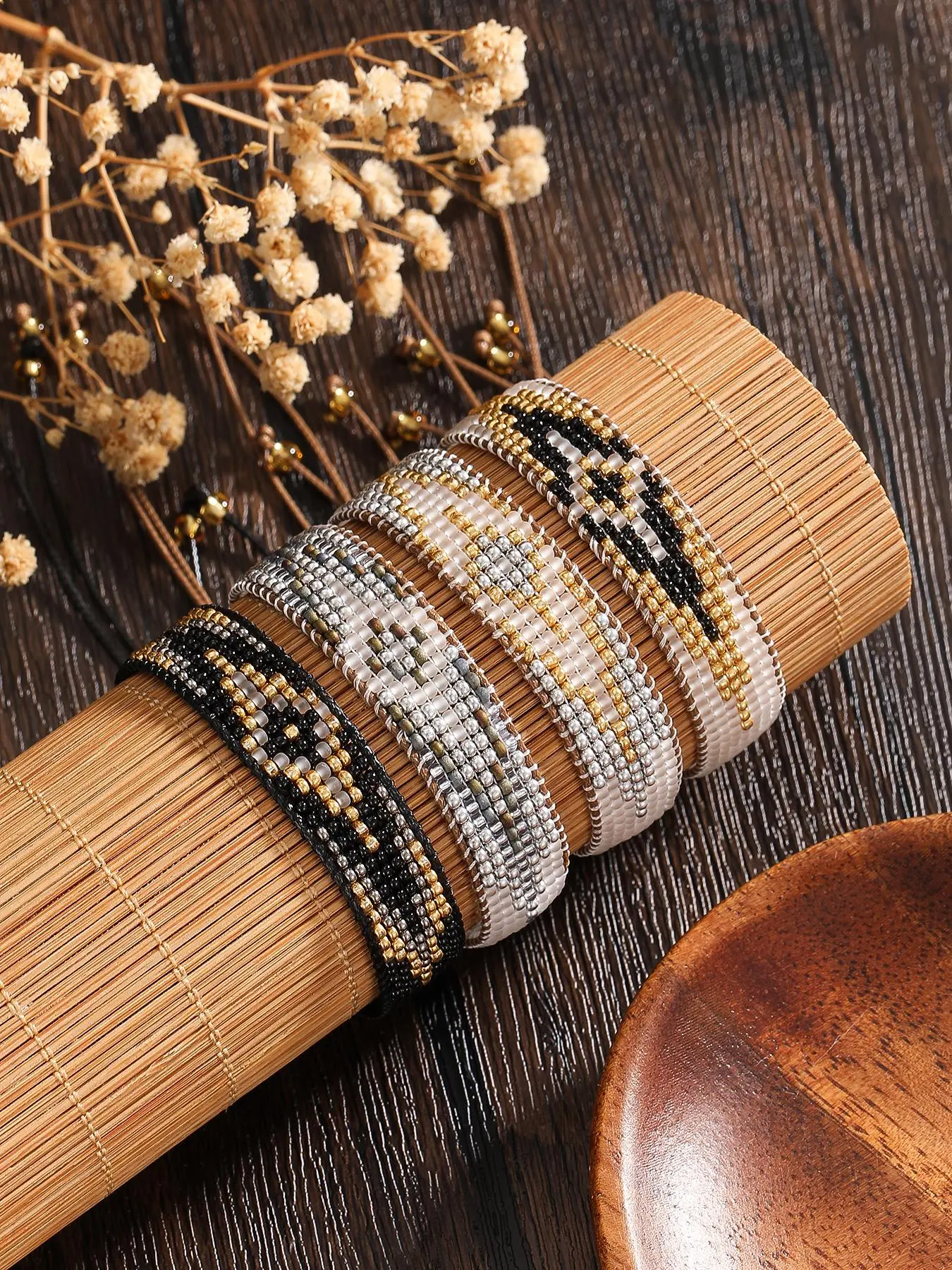 Boho Style Beaded Bracelet, Fashionable Beaded Bracelet for Women & Men, Trendy All-match & Exquisite Jewelry for Birthday Gift