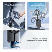 Gambar KiiP Wireless H07 Magnetic Phone Holder Jepit Keeper Portable Travelling Holder Lipat - Hitam dari KiiP Gadget Kota Tangerang 3 Tokopedia