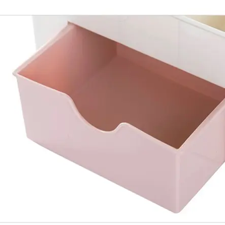 Rak Tempat  Kosmetik Plastik Mini Serbaguna 6