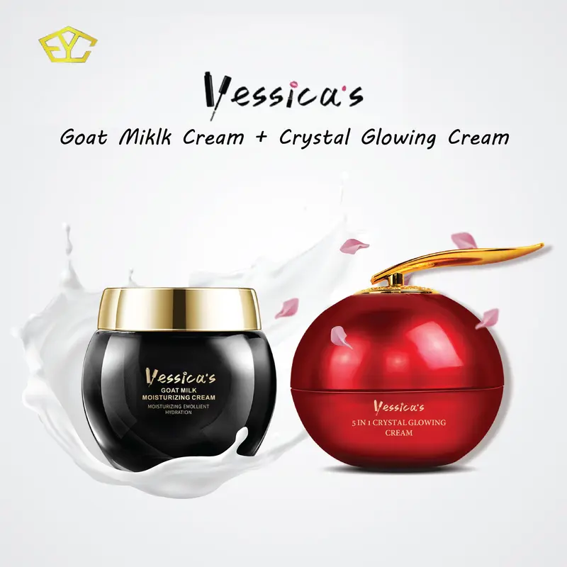 FYC - Yessica's Paket 2IN1 Crystal Glowing + Goat Milk Cream 3