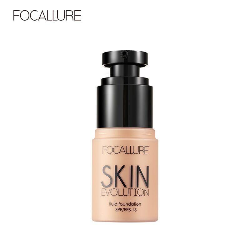 ORIGINAL BPOM FOCALLURE FA30 Full Coverage Oil Control Fluid Foundation Concealer Extract 8