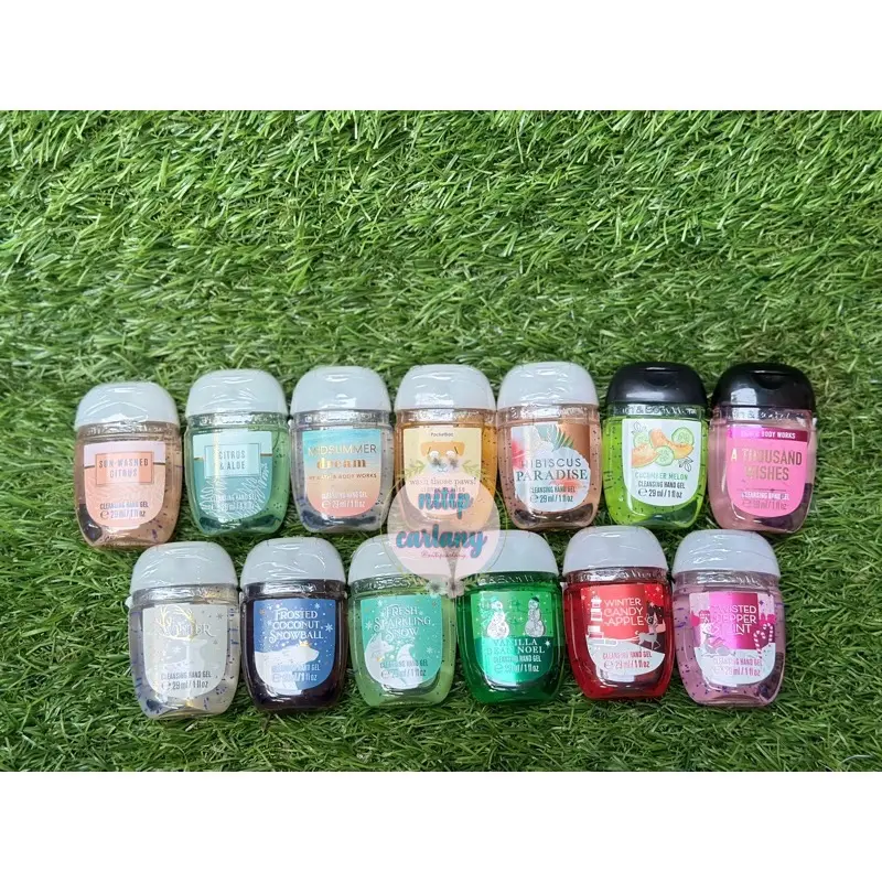 BBW POCKET BAG CLEANSING HAND GEL / HAND SANITIZER 29ml