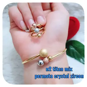 xuping miracle gelang cincin wanita luxury diamond Jewelery  titanium anti karat