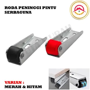 Roda Panduan Pintu Geser Universal untuk Pintu Roda Peninggi Menggantung Roda Geser Bawah