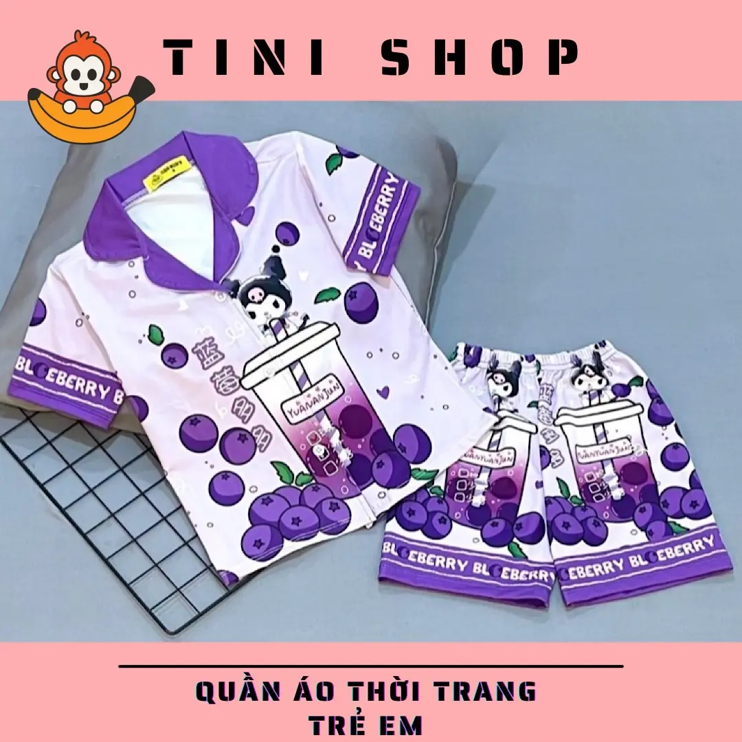 (13-40kg) BỘ ĐÙI PIZAMA THUN LẠNH 3D CO GIÃN 4 CHIỀU CHO BÉ ĐI HỌC ĐI CHƠI THOẢI MÁI Pijama trẻ em