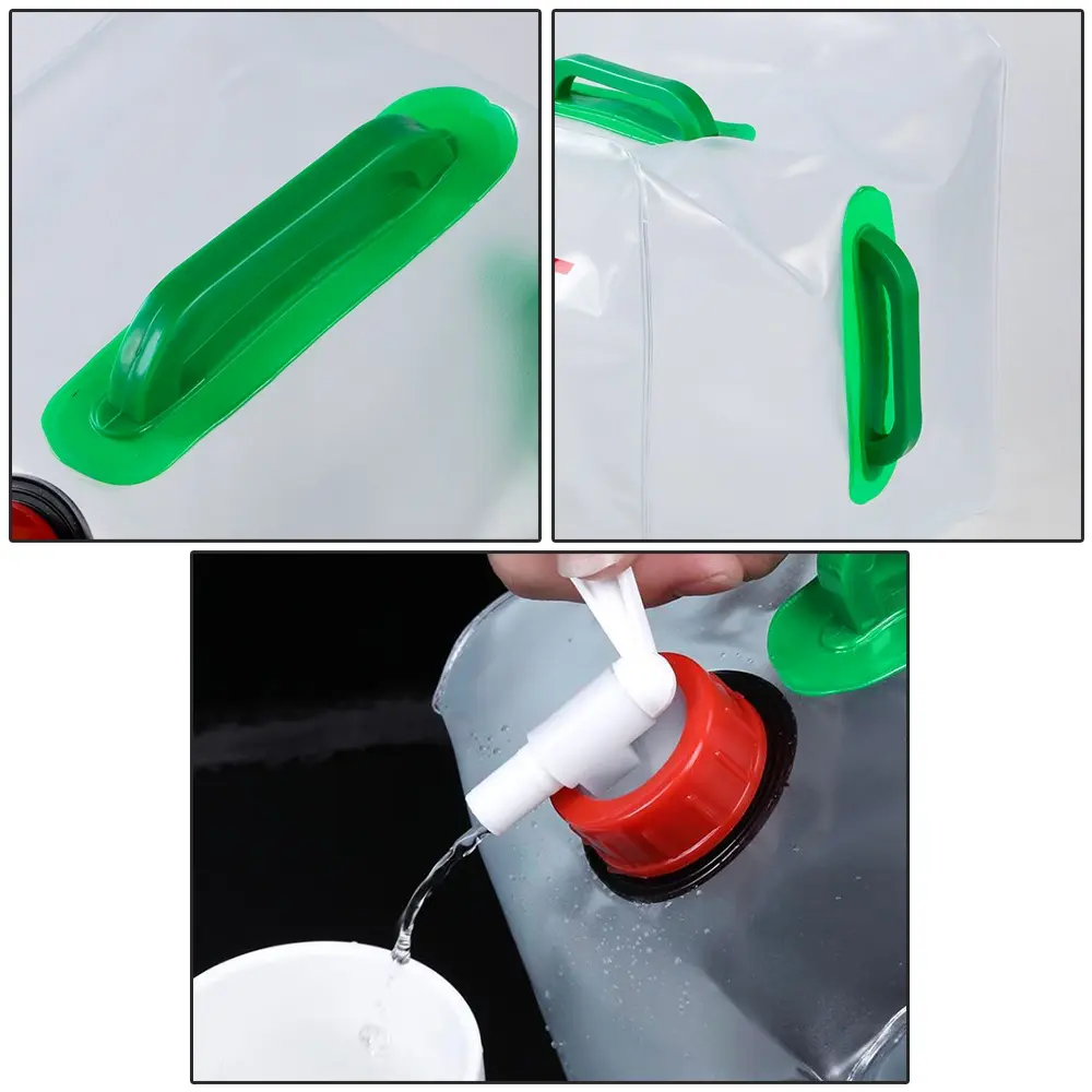 Kantong Air Portable Jerigen Lipat Camping Water Tank Storage 20 Liter