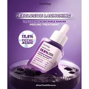 FACETOLOGY Triple Care 13.5% Total Acids Purple Ranger Peeling Serum 20ml