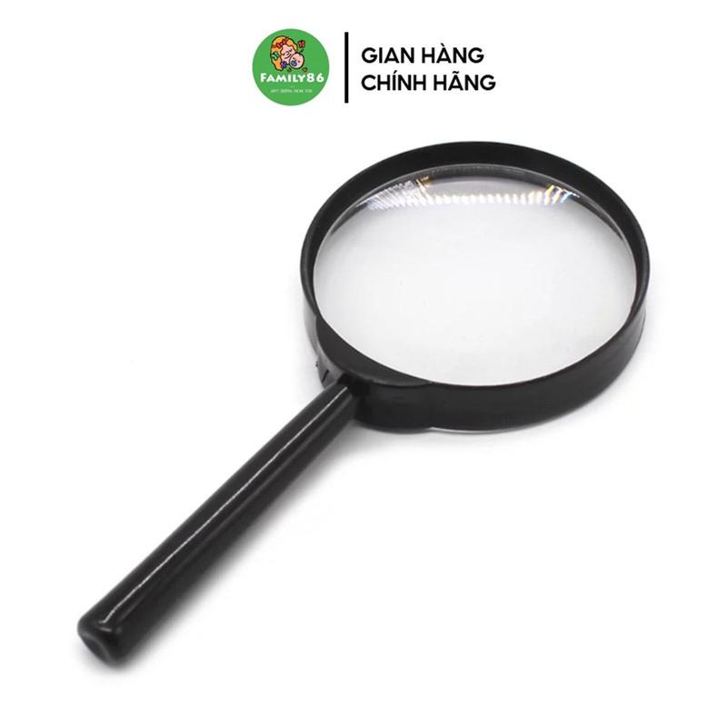 Kính Lúp Cầm Tay Mini, Kính Lúp Phóng Đại Đọc Sách 5x Cho Bé Nhỏ Gọn Bỏ Túi