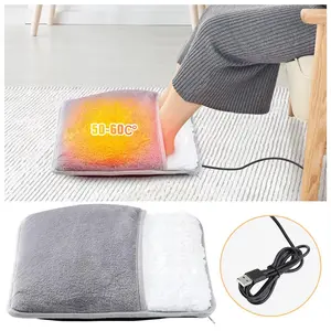 Penghangat Kaki Capek Pegal  Elektrik Electric Heated Foot Warmer Pad USB