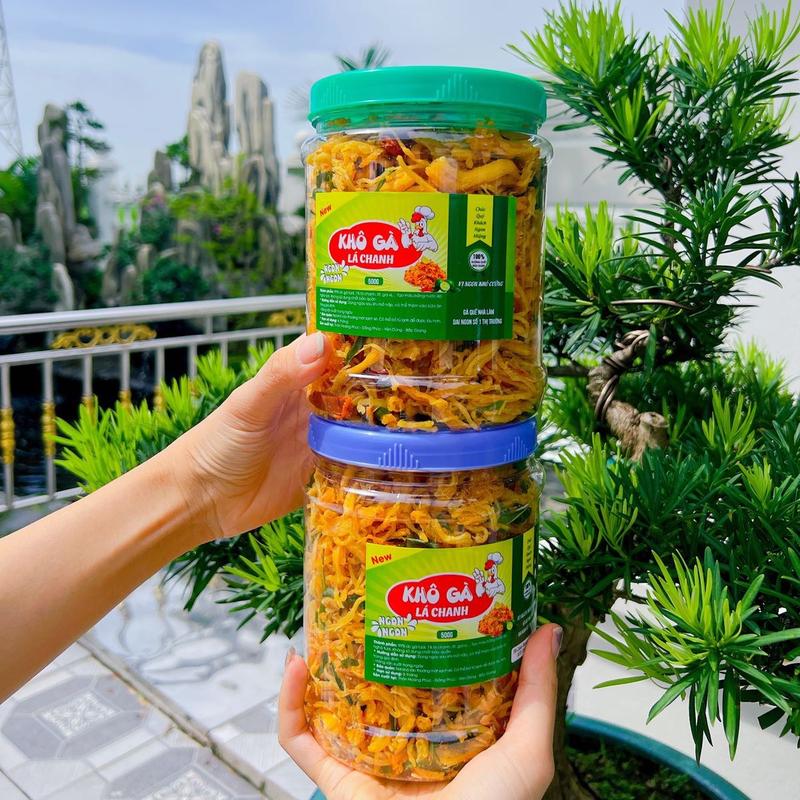 COMBO 2 HỘP KHÔ GÀ LÁ CHANH TƯƠI NABI DAI NGON CHẤT LƯỢNG Snack Ăn Vặt Food Thức Ăn 5