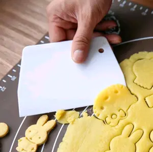 s206 PEMOTONG ADONAN Dough kue SCRAPPER SCRAPER SPATULA cake MOUSSE FONDANT SMOOTHER