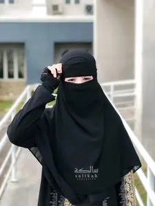 NIQAB BANDANA BASIC BABYDOLL PREMIUM BY. NIQAB SALIKAH