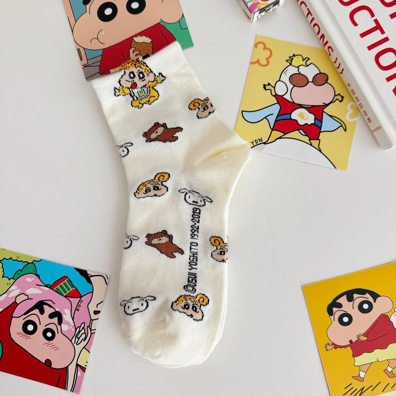 Product Introduction of Tất Mới, Thiết Kế Hoạt Hình Dễ Thương, Dành Cho Nữ, Tất Ngắn, Thời Trang Ins Hàn Quốc, Thích Hợp Cho Mùa Xuân Và Mùa Hè, Phong Cách Preppy Ngọt Ngào Nhật Bản, Tất Dễ Phối Đồ 8