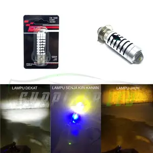 Lampu LED H6 Projector Lens Cr7