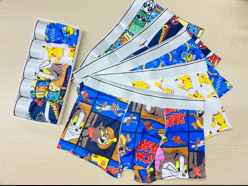 Combo Quần Sịp Đùi Nam  thun lạnh hoạt hình cute 0