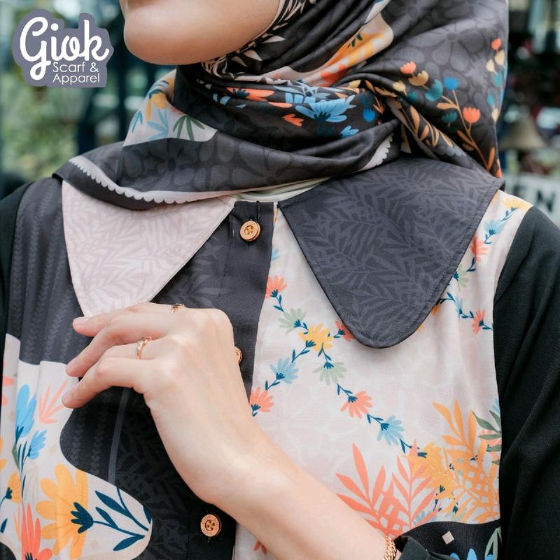 Alora Dress By Giok Apparel - Dress Printing Motif 5