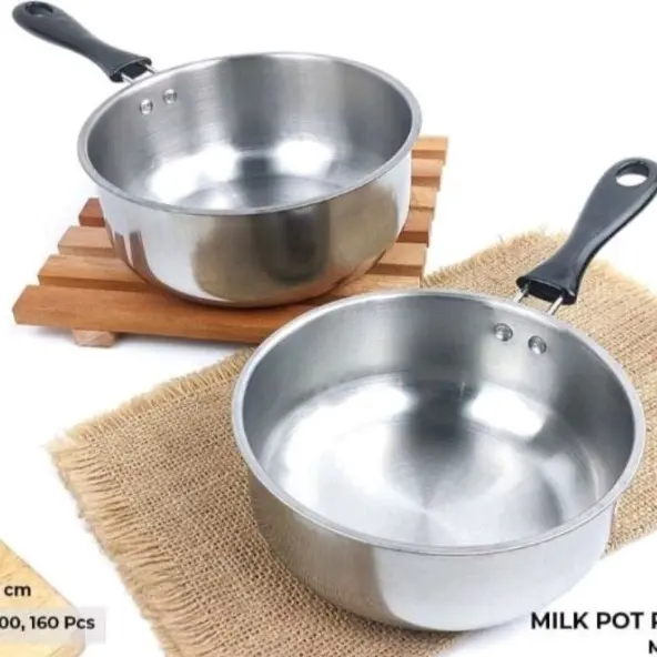[AFLS] PANCI SUSU MI MIE REBUS STAINLESS STEEL MILK POT BESI 16CM 16 CM MULTIFUNGSI SERBAGUNA