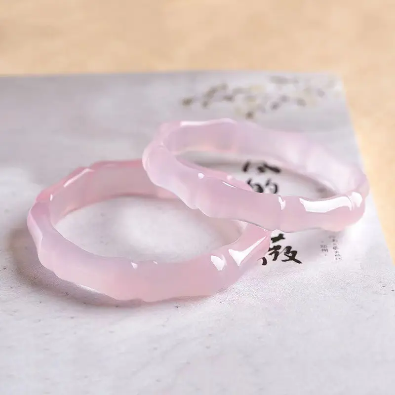 Vòng Tay Tre, Màu Xanh Lá Cây, Giả Ngọc Bích Cao Cấp, Thích Hợp Làm Quà Tặng Cho Bé Gái 0