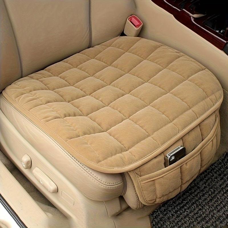 Universal Oval Car Seat Cushion, Soft & Breathable Car Seat Protector, Anti-slip Lightweight & Portable Car Seat Cover, Car Interior Accessories 0