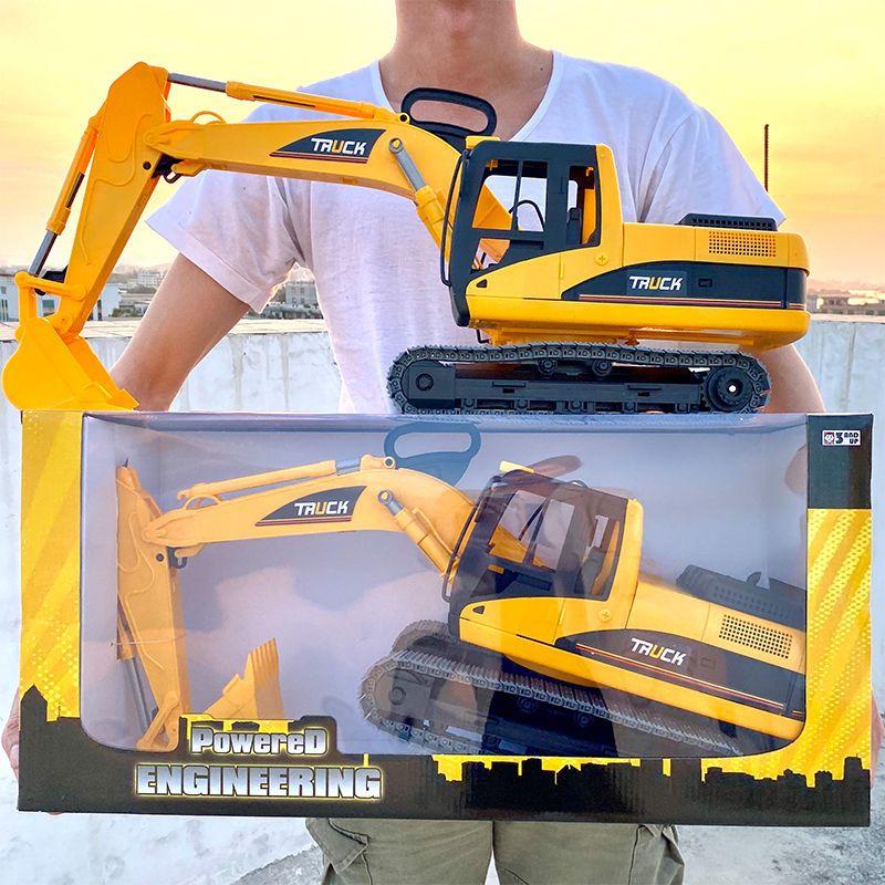 Product Introduction of Xe Đồ Chơi Máy Xúc Khổng Lồ, Bộ Đồ Chơi Xe Kỹ Thuật Cho Trẻ Em, Mô Hình Xe Bé Trai Và Bé Gái, Chuyển Động Quán Tính, Thích Hợp Cho Đồ Chơi Bãi Biển, Năm 2025 0