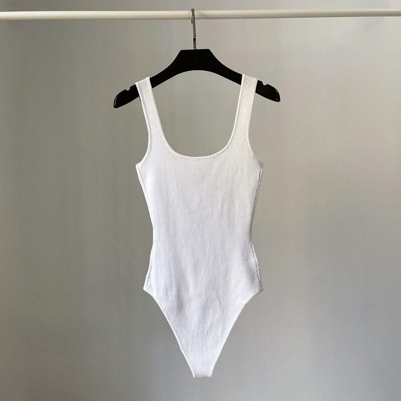 Áo Jumpsuit Quần Trễ Vai Phong Cách Phương Tây, Gợi Cảm, Hai Dây, Không Tay, Thích Hợp Cho Phụ Nữ, Có Thể Mặc Bên Trong Hoặc Ngoài Trời, Thời Trang, Cô Gái Nóng Bỏng Top Women 5