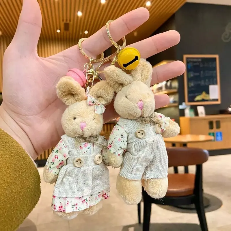 Gantungan Kunci Boneka Teddy Bear Gantungan Tas Dan Hp Aesthetic Phone Strap Boneka Lucu Hadiah 1