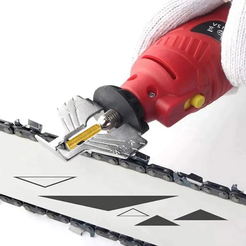 Bộ Mài Xích Cưa Xích Có Động Cơ, 5 Mảnh, Kèm Máy Mài Xích 444855 Inch, Trải Nghiệm P5T4 5