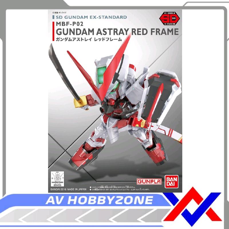 SD EX Astray Red Frame Bandai 0