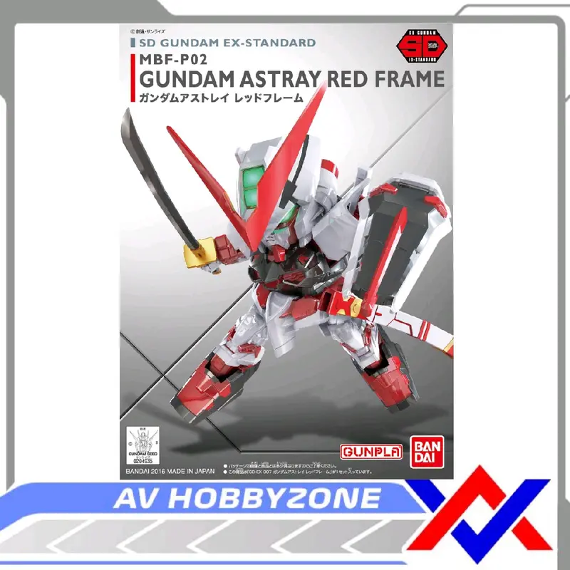 SD EX Astray Red Frame Bandai 0