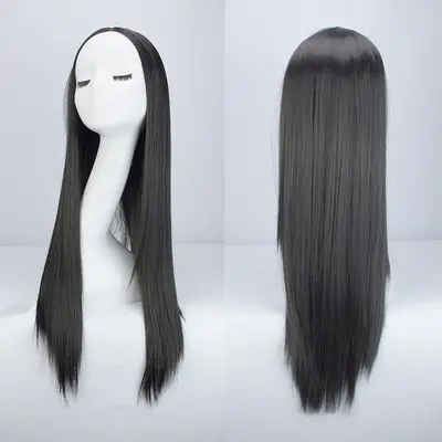 Wig Full Lace Rambut Wanita Panjang Lurus Mid-hair / Wig Long Straight Hair Smooth Beautiful 2