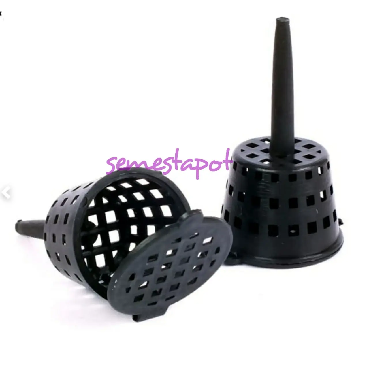 Keranjang Pupuk Tempat Netpot Dekastar Anggrek 3 cm