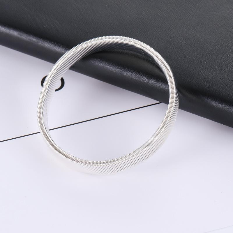 Product Introduction of 1PC Unisex Stretchy Elastic Metal Sleeve Garters Mens Elasticated Arm Band Shirt Sleeve Holder 12