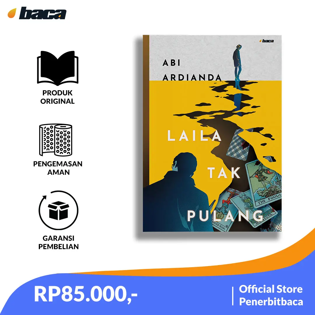 Buku Laila Tak Pulang oleh Abi Ardianda dengan ISBN 978-623-8371-02-0