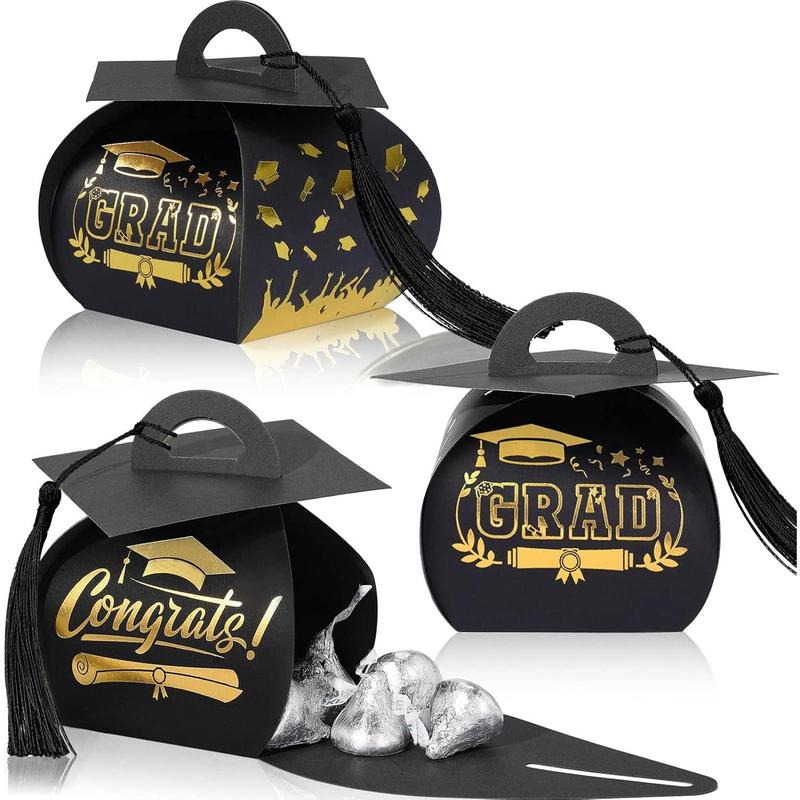 30 Pcs Graduation Cap Gift Boxes Graduation Party Favors Graduation ...
