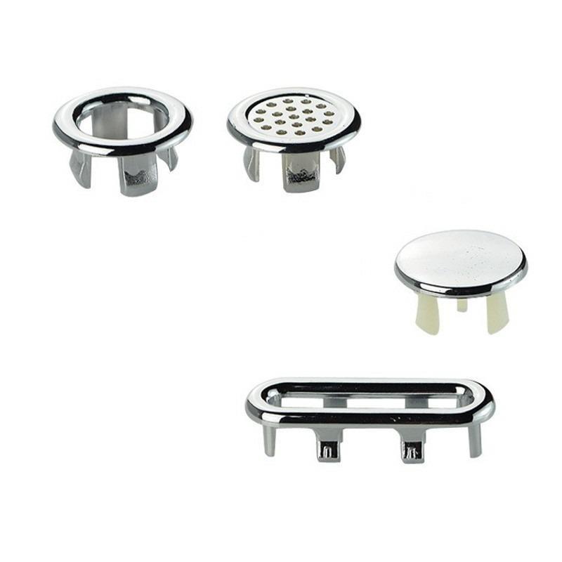 Product Introduction of 1pc Wash Basin Overflow O-Ring Bathroom Household Bathtub Overflow Ellipse Ring Sink Washbasin Hole Overflow Ring 8