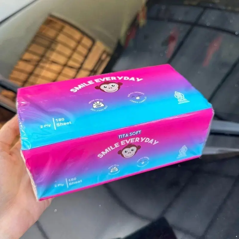 MCK - PROMO 10 Pack Tita Soft Facial Tissue 180 sheet Tisu Wajah Tisu Serbaguna Bukan Berbahan Kain Jadi Tidak Mudah Kotor 3