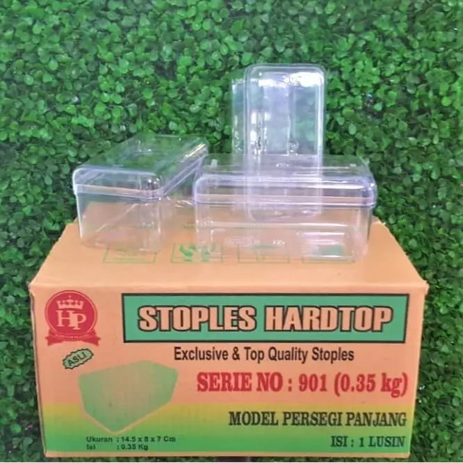 Toples Hardtop 901- Model Persegi Panjang- Volume 0,35 kg