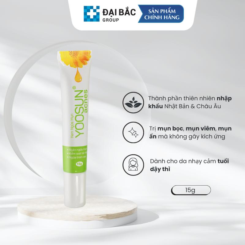 Kem ngừa mụn YOOSUN Acnes  15gr/ 1 tuýp Skincare làm đẹp da