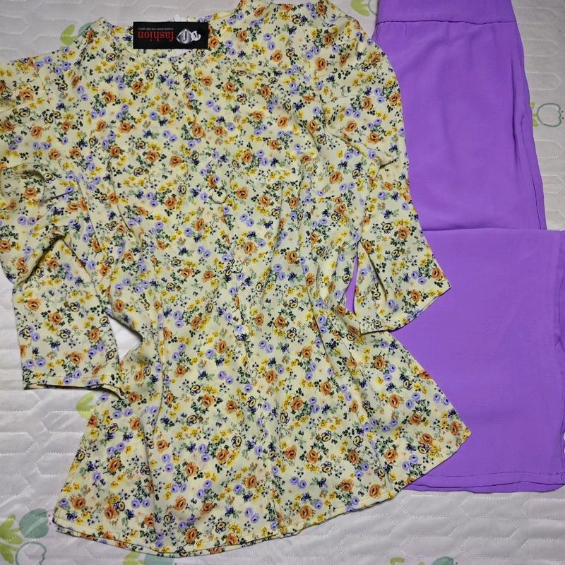 bộ bà ba lụa mengo tay phồng quần lưng bảng có túi, có bán áo lẻ Polo 4