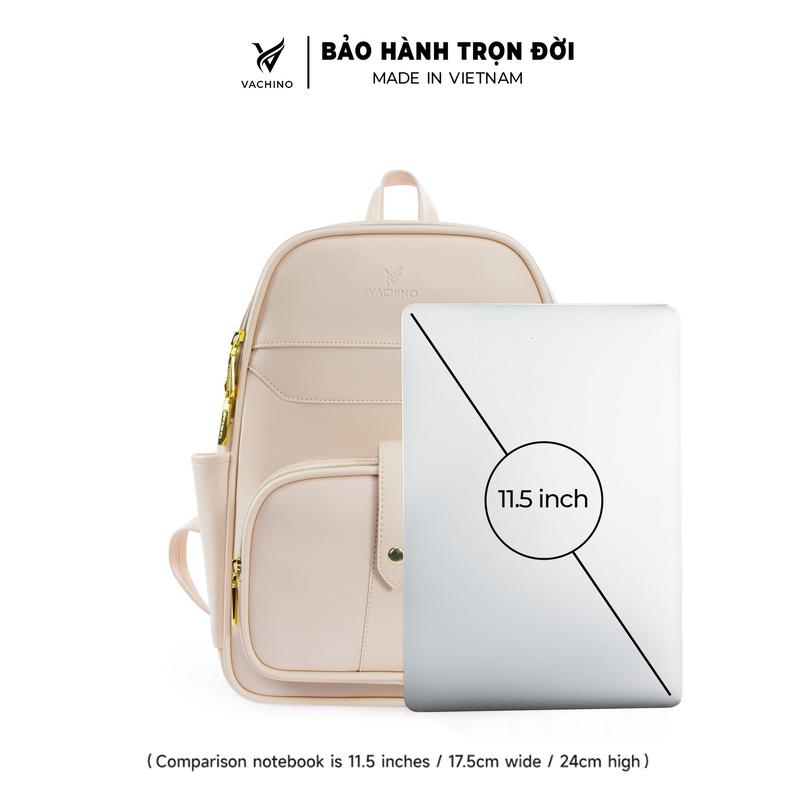 Balo nữ công sở Camer thời trang cao cấp VACHINO - BG024 Đeo Vai Backpack 4