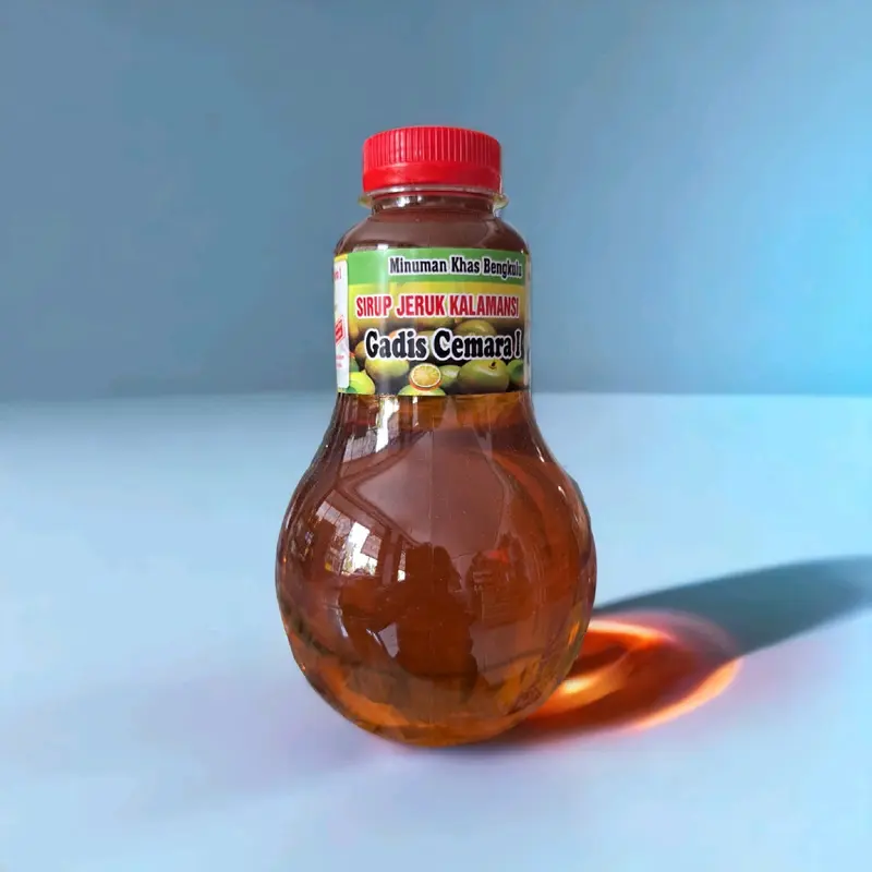 Sirup jeruk kalamansi 330 ml/ Gadis cemara / oleh oleh khas bengkulu 1