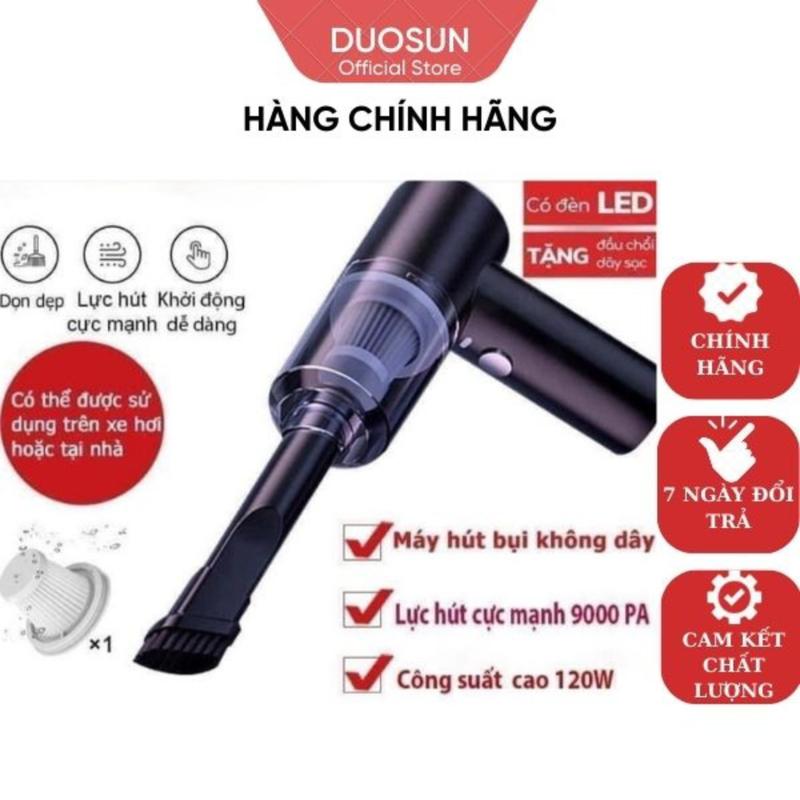 Máy Hút Bụi Cầm Tay Mini Không Dây, 120W - 9000PA, Hút Cực Mạnh, Mini Nhỏ Gọn Tiện Lợi 0